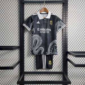 Real Madrid 2022/23 Black Dragon Edition Kids Kit