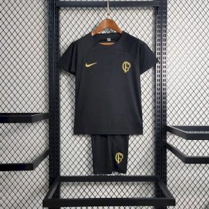 Corinthians 2023/24 Black Kids Kit