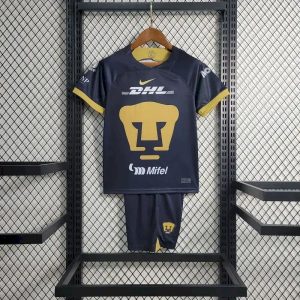 Pumas UNAM 2023/24 Away Kids Kit