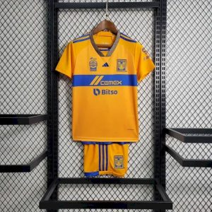 Tigres UANL 2023/24 Home Kids Kit