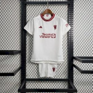 Manchester United 2023/24 Third Kids Kit