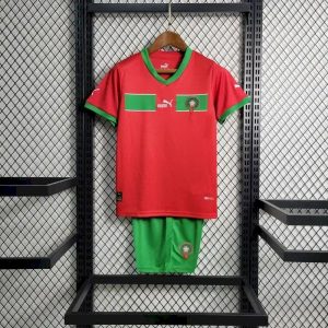Morocco 2022/23 Home Kids Kit