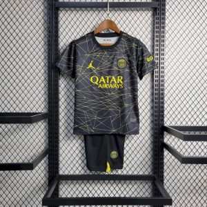 Paris Saint-Germain 2022/23 Fourth Away Kids Kit