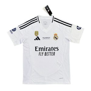 Real Madrid 2024/25 Home Champions League Champions Jersey
