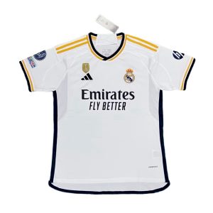 Real Madrid 2023/24 Home Champions League Champions Jersey