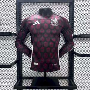 Mexico 2024/25 Home Long Sleeves Jersey – Player Versi