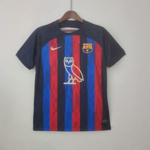 Barcelona 2022/23 Owl Sponsor Home Jersey