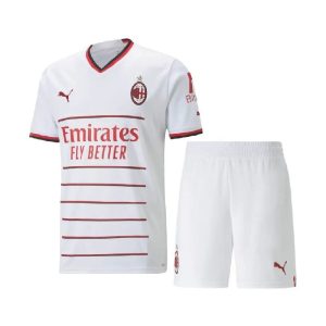 AC Milan 2022/23 Away Kids Kit