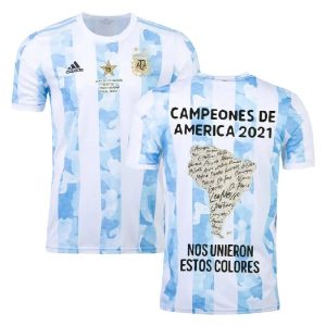 Argentina 2021 Home Jersey - Campeones De America 2021