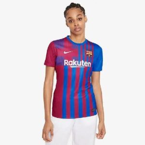 Barcelona 2021/22 Home Stadium Womens Jersey