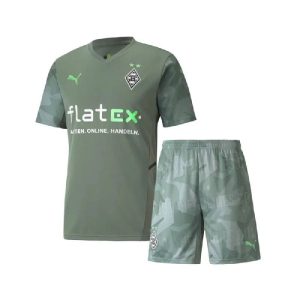 Borussia Mönchengladbach 2021/22 Away Kids Kit