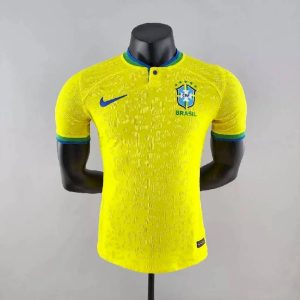 Brazil 2022 World Cup Home Jersey Player Version