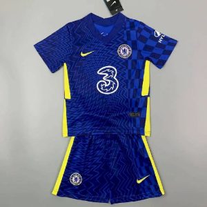 Chelsea 2021/22 Home Kids Kit