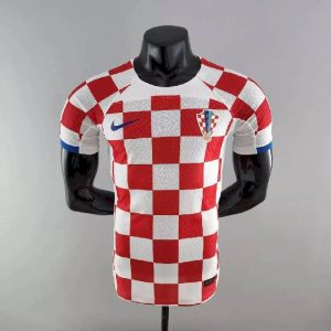 Croatia 2022 World Cup Home Jersey Player Version