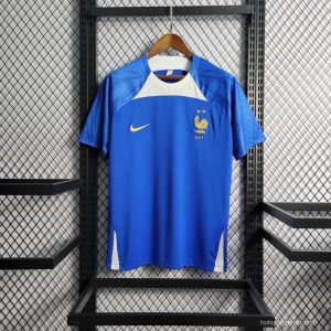 France 2022 Blue Training Jersey