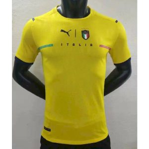 Italy 2021/22 Goalkeeper - Yellow Jersey Player Version