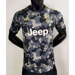 Juventus 2021/22 Camo - Black Jersey Player Version
