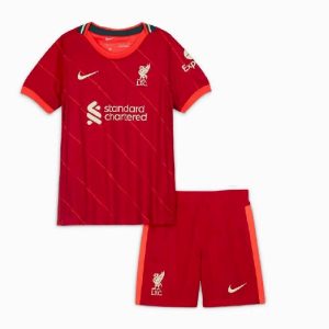 Liverpool 2021/22 Home Kids Kit