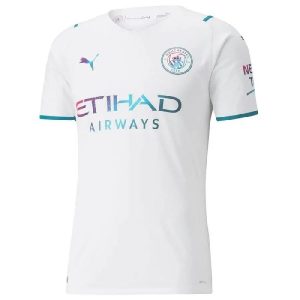 Manchester City 2021/22 Away Authentic Jersey Player Version