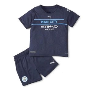 Manchester City 2021/22 Third Kids Kit