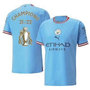 Manchester City 2022/23 Champions Jersey Player Version