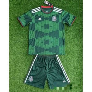 Mexico 2021 Home Kids Kit - Green