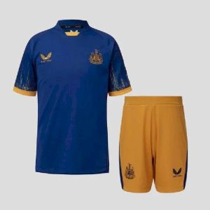 Newcastle United 2022/23 Away Kids Kit