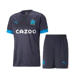 Olympique Marseille 2022/23 Away Kids Kit
