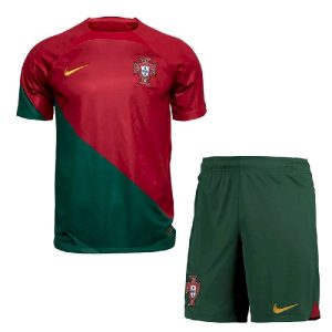 Portugal 2022/23 Home Kids Kit
