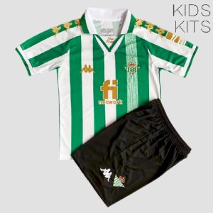 Real Betis 2021/22 Copa Del Rey Final Kids Kit