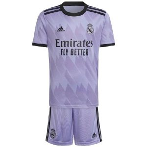 Real Madrid 2022/23 Away Kids Kit