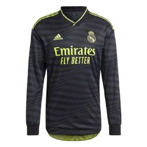 Real Madrid 2022/23 Long Sleeve Jersey Third Jersey