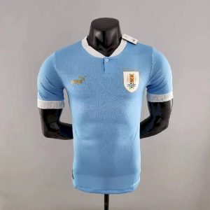 Uruguay 2022 World Cup Home Jersey Player Version