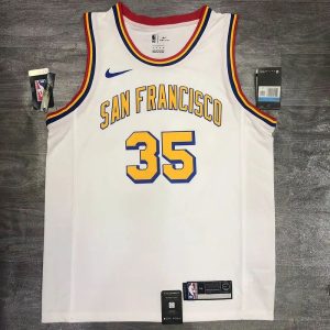 Kevin Durant Men's White Player Jersey - San Francisco Classic Edition