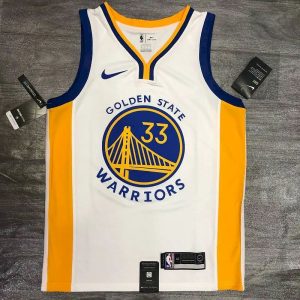 James Wiseman Men's White Player Jersey