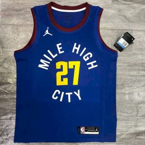 Jamal Murray Men's Blue Player Jersey- City Edition