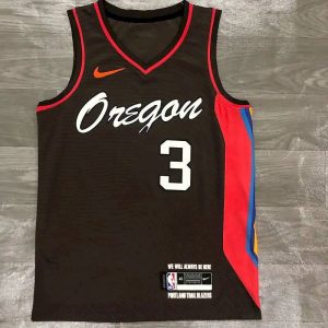 Men's C.J. McCollum Brown 2020-21 Player Swingman Jersey - City Edition
