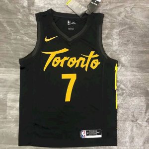 Men's Kyle Lowry Black Swingman Player Jersey - City Edition