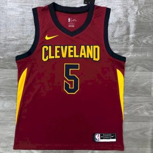 Men's J.R.Smith Maroon Swingman Player Jersey - Icon Edition