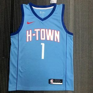 Tracy McGrady Men's Blue Swingman Team Jersey - City Edition