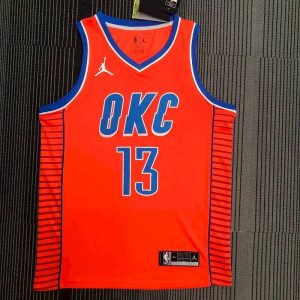 Paul George Men's Orange Swingman Team Jersey - Statement Edition
