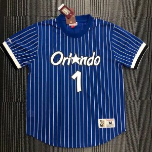 Anfernee Hardaway Men's Blue Player Jersey - Throwback Edition