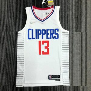 Men's Paul George White Team Jersey - 75th Anniversary Edition