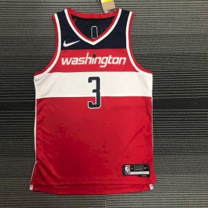 Men's Bradley Beal Red Team Jersey - 75th Anniversary Edition