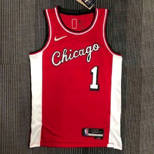 Men's Derrick Rose Red Team Jersey - City Edition