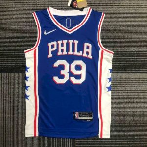 Men's Dwight Howard Blue Team Jersey - 75th Anniversary Edition