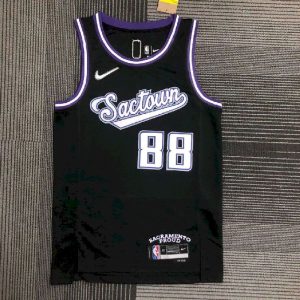 Men's Neemias Queta Black Team Jersey - City Edition