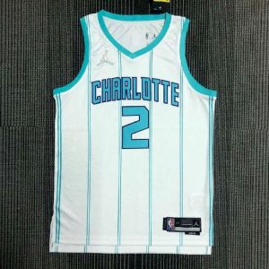 Men's LaMelo Ball White Team Jersey - 75th Anniversary Edition