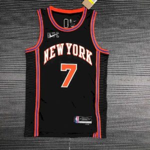 Men's Carmelo Anthony Black Team Jersey - City Edition