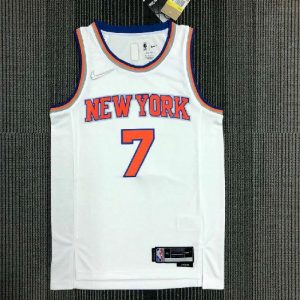Men's Carmelo Anthony White Team Jersey - 75th Anniversary Edition